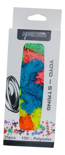 4 Pacote De Cordas Yoyo Com 25 Peças De Reposição 113 Cm