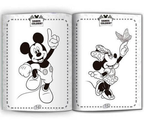 Imagem 5 de 6 de Livro 500 Adesivos E Atividade Mickey Mouse Disney Culturama