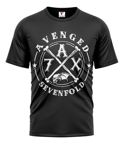 Playera Avenged Sevenfold, Peso Completo 100% Algodón 03