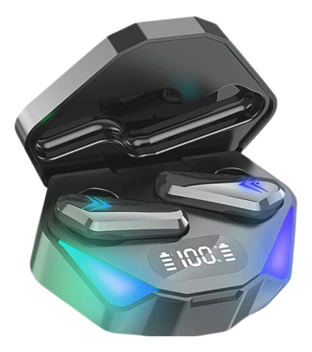 Auriculares Inalambricos Gamer In Ear Pc Rgb True Noga Ngx-1