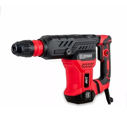 Imagen 4 de 7 de Martillo Demoledor Omaha 1300w 18j Sds Max Avt + Maletin Acc