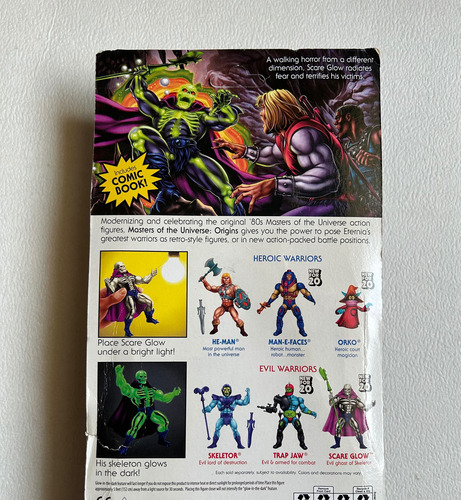 Master Of The Universe Origins Scare Glow Mattel 2020 (Usado)