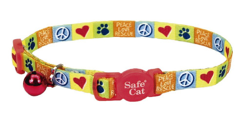 Coastal Pet Collares Para Gato Collar Fashion Amor Paz Amari