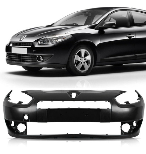 Parachoque Dianteiro Fluence 2011 2012 2013 2014 Preto