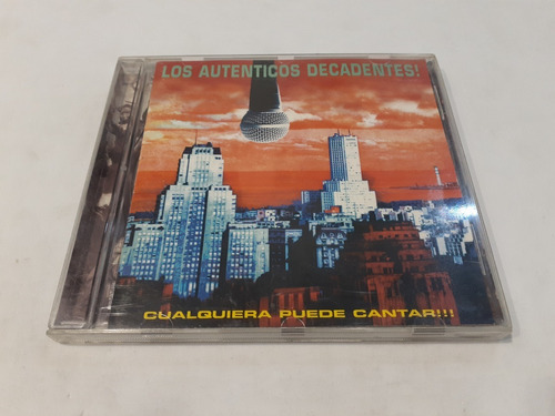 Cualquiera Puede Cantar, Auténticos Decadentes - Cd 1997 Ex