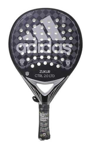 Paleta De Pádel adidas Zukur Ctrl 2.0 Ltd 2020 Silver