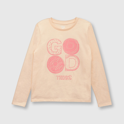 Polera De Niña Estampada Rose (2 A 12 Años)