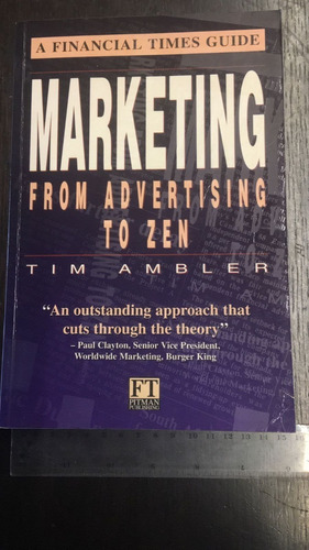 Marketing From Advertising To Zen - Tim Ambler