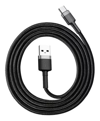 Baseus Cafule Cable USB Tipo-C a Tipo-C Carga Rápida 3.0 Power