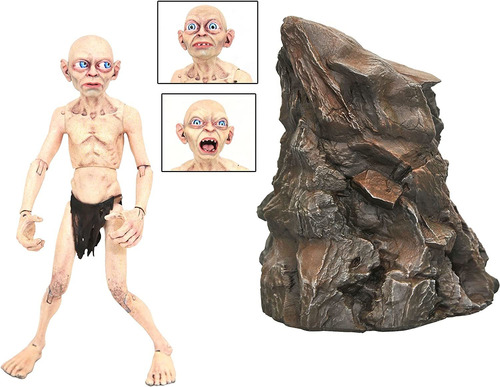 El Señor De Los Anillos: Gollum Deluxe Figura De Acciã...