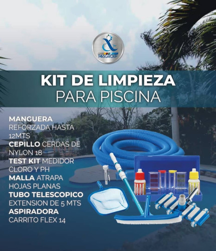 Kit De Limpieza Para Piscina