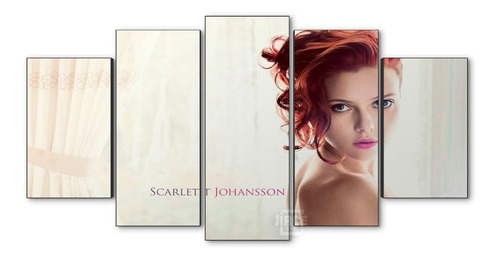 Cuadro Decorativo Actrices Scarlett Johansson Jd-0501 Xl