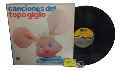 Lp - Acetato - Canciones Del Topo Gigio - Codiscos - 1968