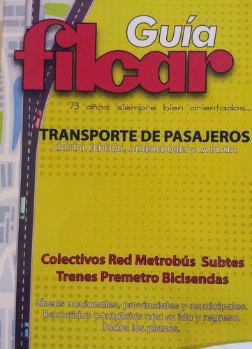 Guia Filcar Para Transporte Caba , Alrededores , La Plata  