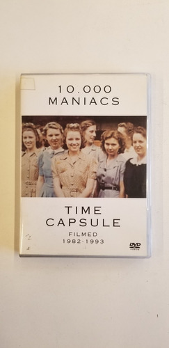 10000 Maniacs Time Capsule Filmed 1982-1993 Live Dvd Usado