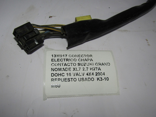 Conector Electrico Chapa Contact Suzuki Grand Nomad Xl7 2004 (Usado)