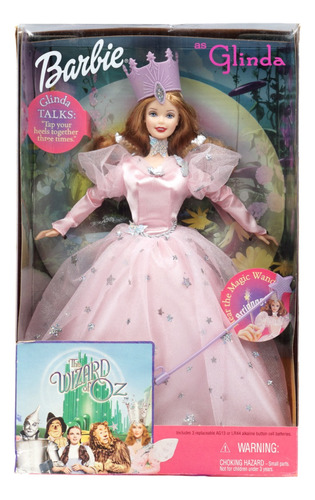 The Wizard Of Oz Barbie As Glinda