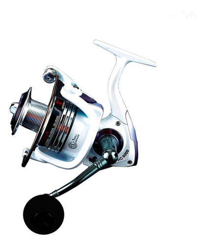 14bb Pesca Reel Cnc Rocker Brazo Spinning Reel Blanco Color