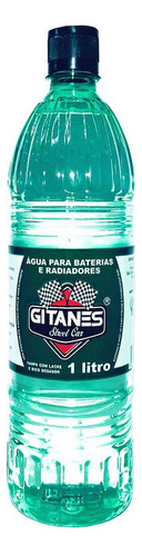 Agua Desmineralizada Gitanes 1l - Kit C/12