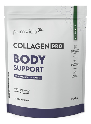 Puravida - Collagen Pro Body Support 500g Sabor Neutro