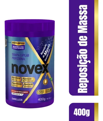 Creme De Tratamento Novex Reposição De Massa 400g