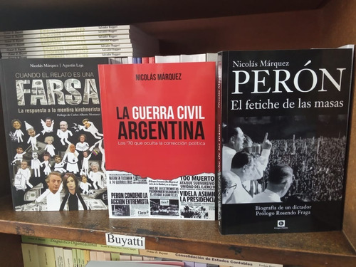 Combo Peron El Fetiche + La Guerra Civil Argentina + Farsa