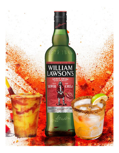 Paquete De 3 Whisky William Lawson's Super Chili 700 Ml