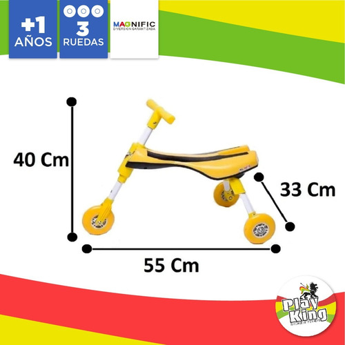 Imagen 2 de 10 de Magnific Andador Pata Bimba Primeros Pasos P/bebes Playking