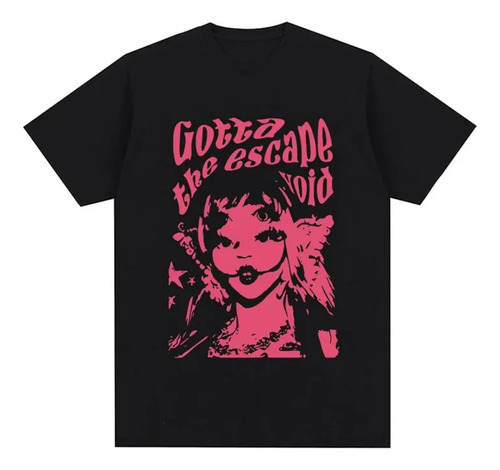 Camiseta De Algodón Estampada Melanie Martinez