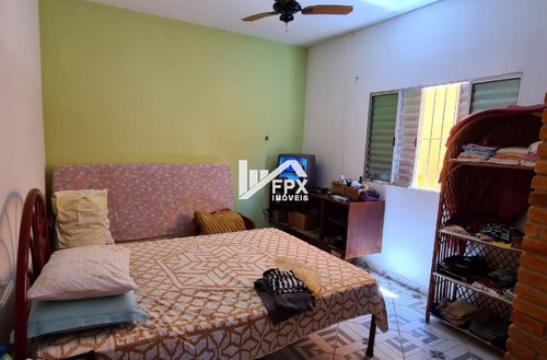 Casa No Balneário Gaivota, Em Itanhaém Lado Praia Ca198-f