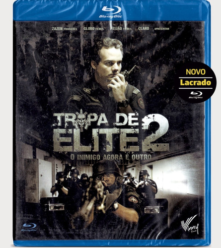 Blu-ray Tropa De Elite 2 - Original Novo Lacrado