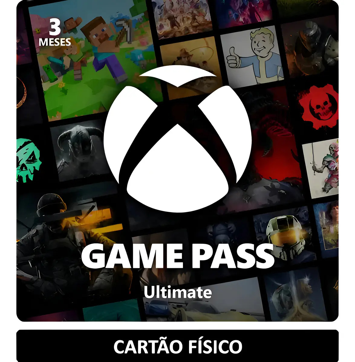 Microsoft assinatura Game Pass Xbox Ultimate por 3 meses (Físico)