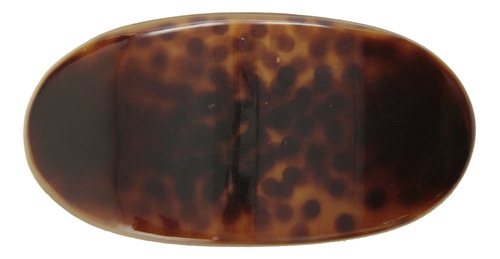 Caravan Oval Animal Print Pasador Automatico