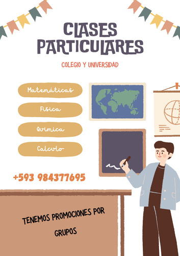 Clases/tutorias Particulares