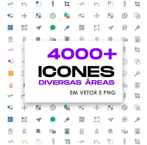 Pack 4000 Icones Diversos Para Uso Em Slides Powerpoint