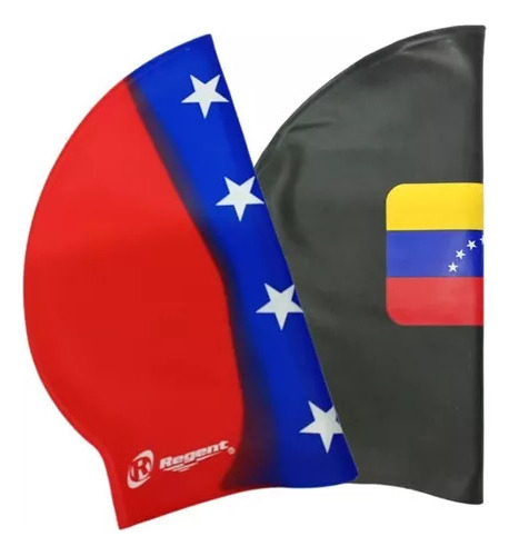 Gorro Natacion Regent Adulto Bandera Venezuela Silicona