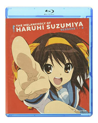 The Melancholy Of Haruhi Suzumiya: Seasons One & Two Blu-ray