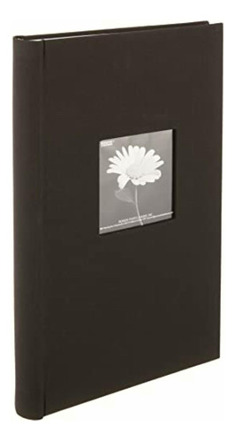 Pioneer 300 Pocket Fabric Frame Cover Photo Album, Black