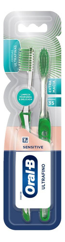 Cepillo de dientes Oral-B Ultrafino ultra suave x 2 unidades