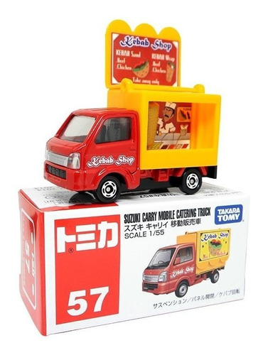 Tomica Tomy Takara #57 Suzuki Catering Truck 1:55 Japon Nvo