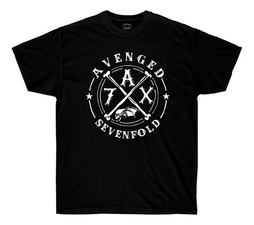 Remera Avenged Sevenfold - A7x Logo - Heavy Metal