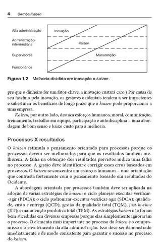 Gemba Kaizen: Uma Abordagem de Bom Senso à Estratégia de Melhoria Contínua, de Imai, Masaaki. Editorial Bookman, capa mole em português, 2014
