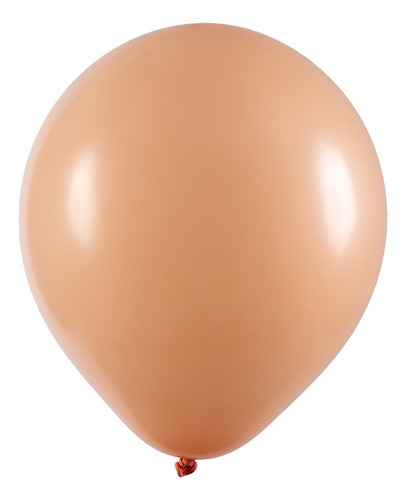 Balão Redondo Profissional Liso - Cores - 5  12cm - 50 Un. Cor Salmão