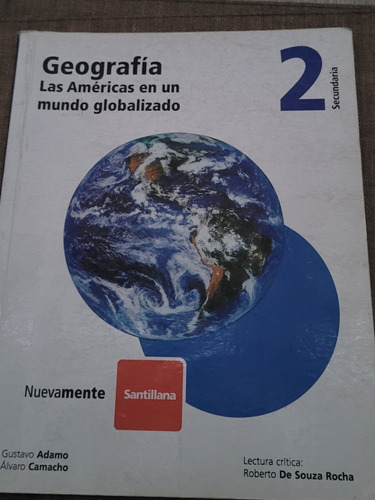 Libro Geografía 2 Secundaria Las Américas En Un Mundo Global