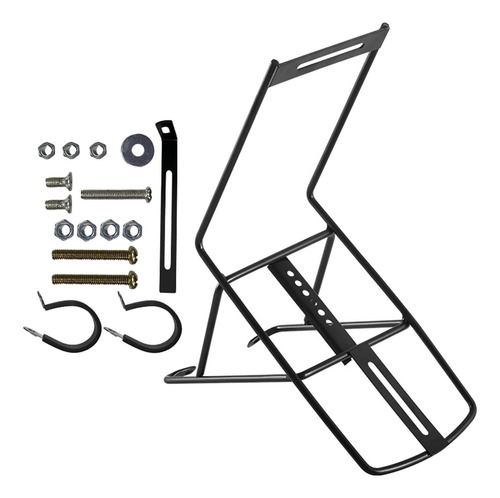 Rack De Carga Frontal Para Bicicleta, Rack De Carga Com Mais