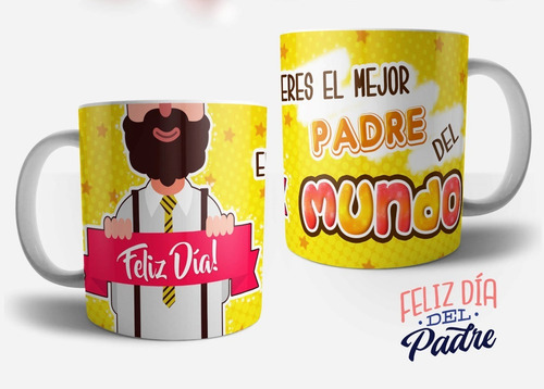Taza Cerámica Día Del Padre!!!. Ideal Para Regalar!!