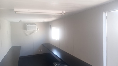 Caseta Traila Remolque Camper Oficina Móvil Wc Y Priv P/ 12