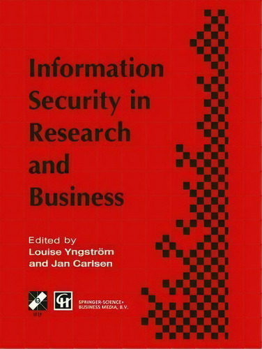 Information Security In Research And Business, De Louise Yngstrã¶m. Editorial Chapman Hall, Tapa Dura En Inglés