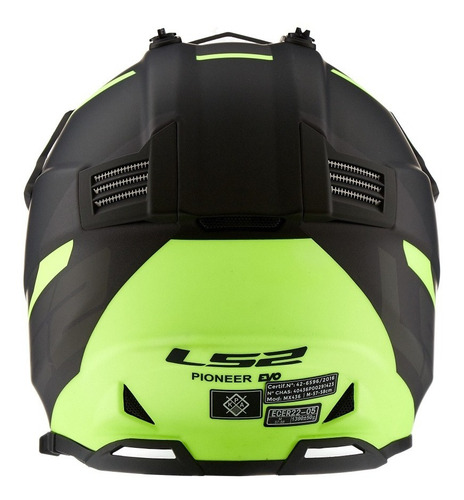 Imagen 4 de 7 de Casco Moto Ls2 Mx 436 Pioneer Evo Router