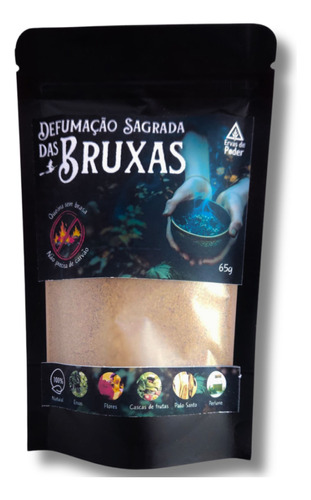 Incenso Defumação Sagrada Das Bruxas Wicca Queima Sem Brasa